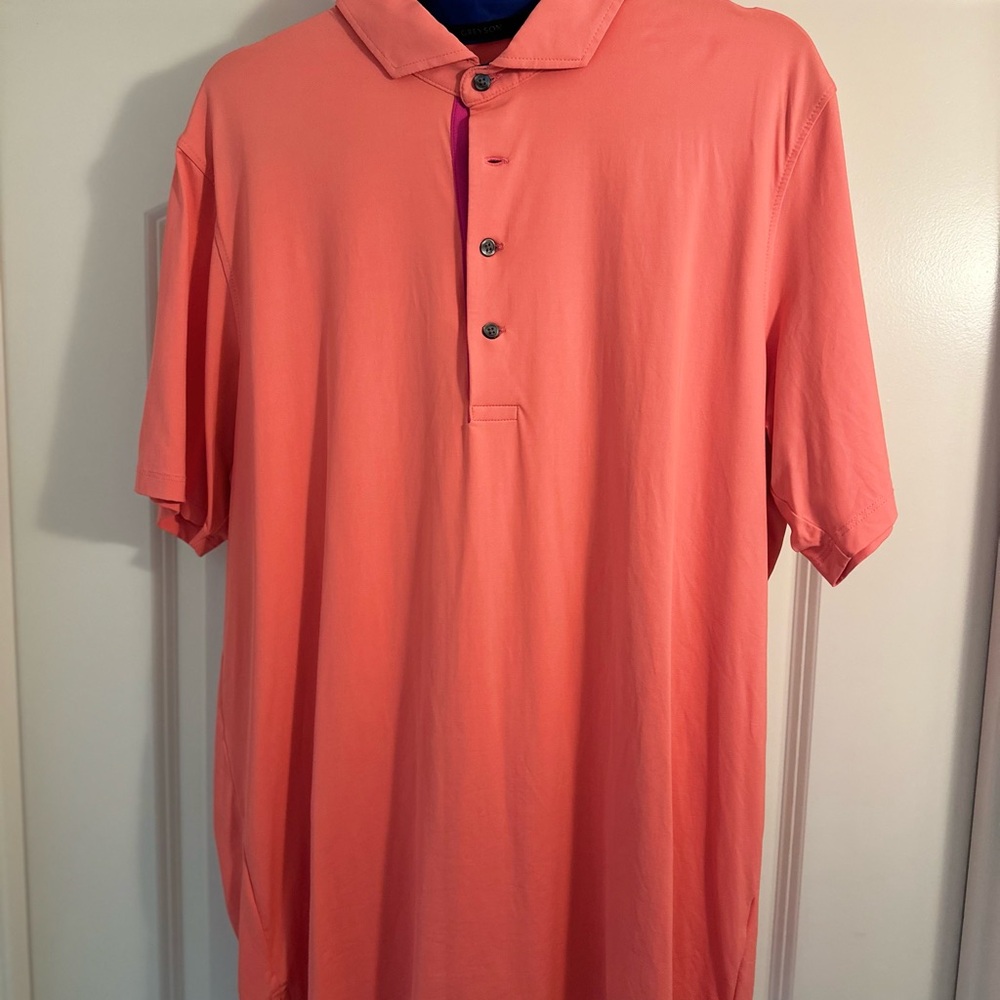 Greyson Coral Short Sleeve Tee